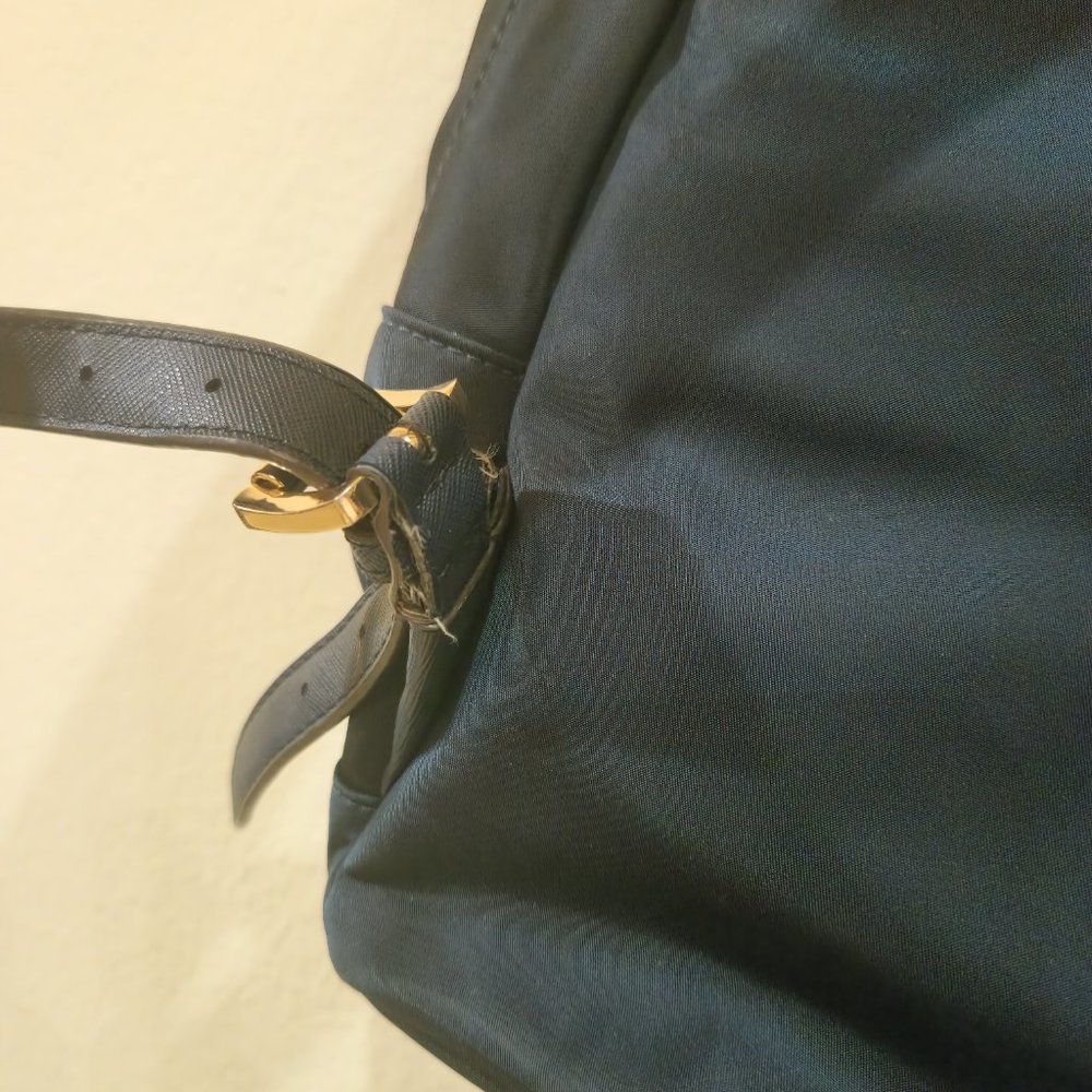 SOLD Michael Kors Large Nylon and Leather Jet Set Backpack - Picture 9 of 10